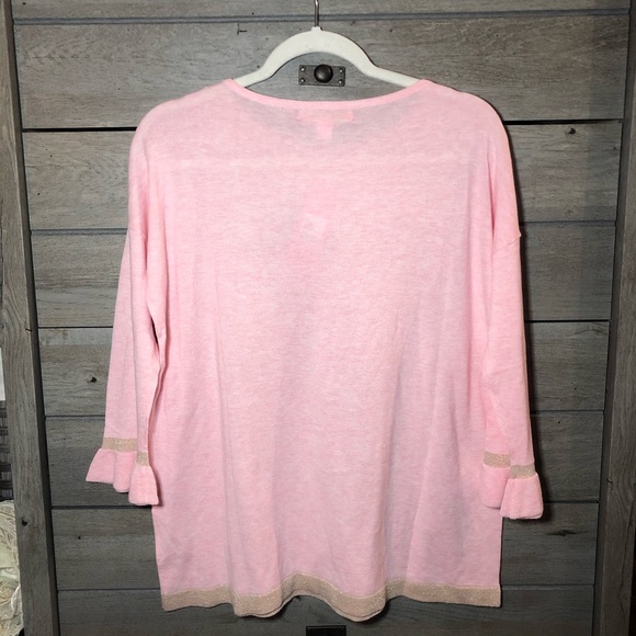 ❌SOLD❌Lily Pulitzer Charla Sweater Pink XS - Picture 4 of 6
